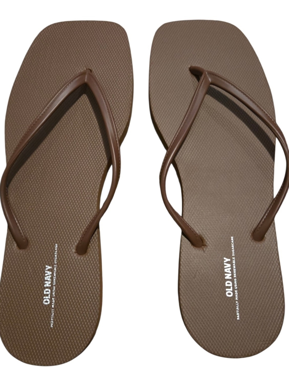 Old Navy Brown Slim-Strap Flip Flops
